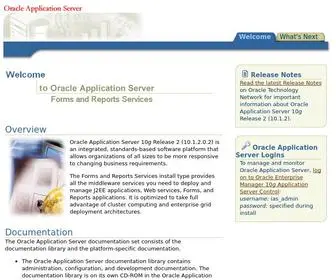 Petroapp.com.eg(Oracle Application Server Forms and Reports Services) Screenshot