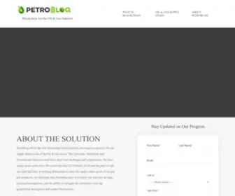 Petrobloq.com(Petrobloq) Screenshot