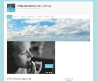 Petrochemicalfreeliving.com(Petrochemical Free Living) Screenshot