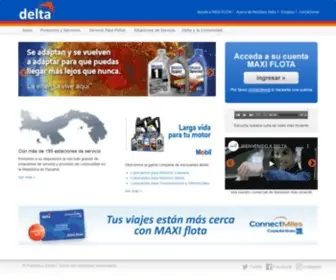 Petrodelta.com(Petróleos Delta) Screenshot