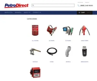 Petrodirect.com(Fuel Systems Equipment) Screenshot