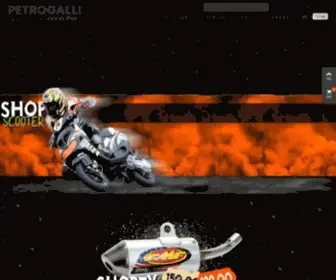 Petrogallimoto.com(Petrogalli moto vendita online di ricambi e accessori) Screenshot