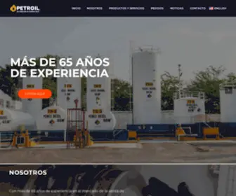 Petroil.com.mx(Distribución de Combustibles en México) Screenshot