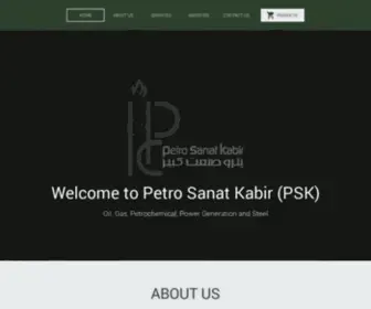 Petrokabir.com(Petro Sanat Kabir) Screenshot