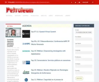 Petroleumag.com(Noticias, reportes, tecnologías, análisis, eventos y más) Screenshot