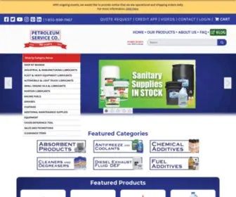 Petroleumservicecompany.com(Petroleum Service Company) Screenshot