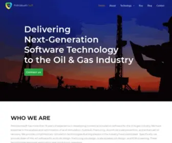 Petroleumsoft.co.uk(The Next Generation Technology Company Oil & Gas) Screenshot