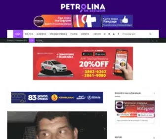 Petrolinaemdestaque.com.br(Petrolina em Destaque) Screenshot
