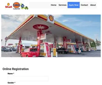 Petrolpumpdealersonlinechayan.in Screenshot