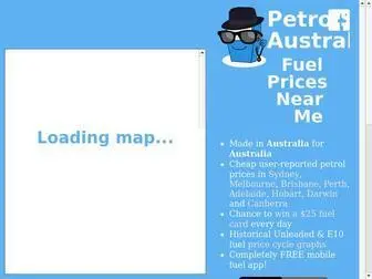 Petrolspy.com.au(Petrol Spy) Screenshot