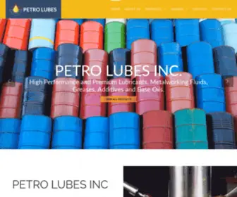 Petrolubesinc.com(Petro Lubes Inc) Screenshot