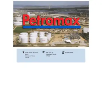 Petromaxrefining.com(Petromax Refining) Screenshot