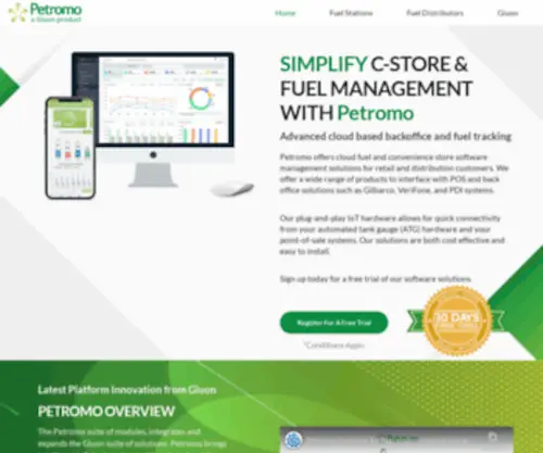 Petromo.com(Cloud Fuel and CStore Software Solutions) Screenshot