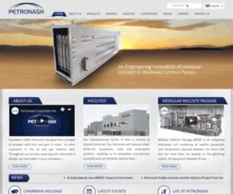 Petronash.com(Manufacturer of Chemical Injection Skids (Dosing Systems)) Screenshot