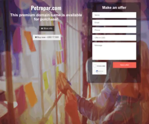 Petropar.com(Domain name is for sale) Screenshot