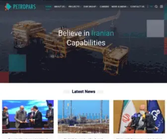 Petropars.com(Petropars) Screenshot