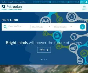 Petroplan.com(Global Energy Talent Solutions) Screenshot