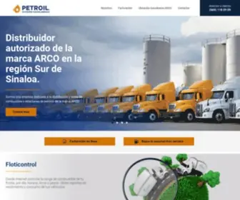 Petrosmart.com.mx(Distribuidor autorizado de la marca ARCO) Screenshot