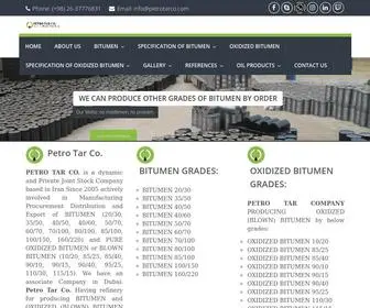 Petrotarco.com(Petro Tar Co) Screenshot