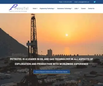 Petrotel.com(PetroTel Inc) Screenshot