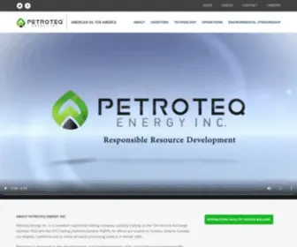 Petroteq.energy(Petroteq Energy) Screenshot