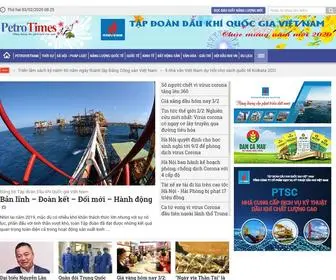 Petrotimes.vn(Tạp chí điện tử) Screenshot