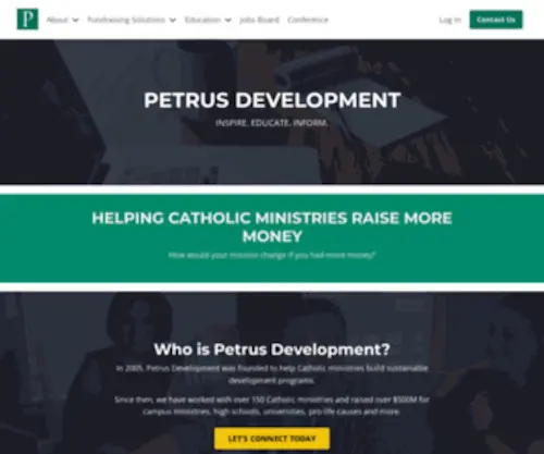 Petrusdevelopment.com(Petrus Development) Screenshot