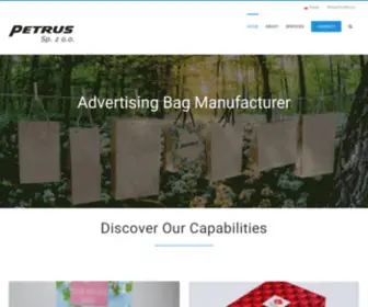 Petrus.org.pl(Petrus Drukarnia) Screenshot
