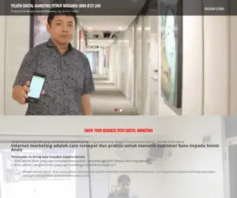 Petrussoeganda.com(Pelatih Digital Marketing Pembicara Internet Marketing) Screenshot