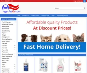 Petrx.com(Pet Health Supplies Delivered To Your Door) Screenshot