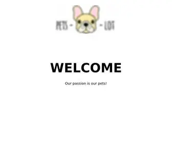 Pets-A-Lot.com(Pets A Lot) Screenshot