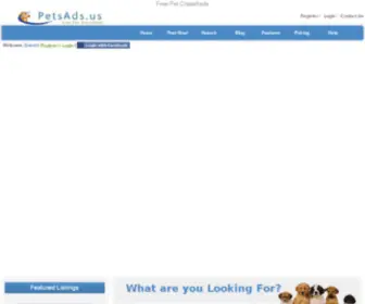 Petsads.us(Free Pet Classifieds Ads) Screenshot