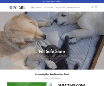 Petsafeindia.in(Pet Safe India) Screenshot