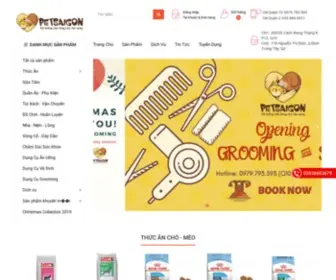 Petsaigon.vn(Chuyên cung cấp thức ăn và phụ kiện cho thú cưng) Screenshot