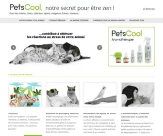 Petscool.fr(Aromathérapie pour chien) Screenshot