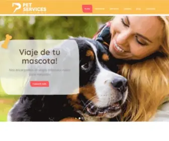 Petservicesco.com(Transporte internacional de Mascotas en Miami) Screenshot