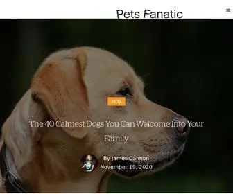 Petsfanatic.com(Pets) Screenshot