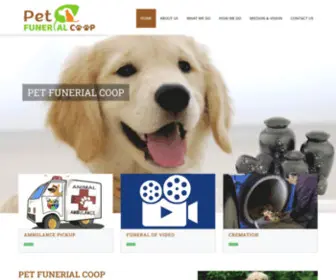 Petsfuneralcoop.in(Raghu Pets Funerial) Screenshot