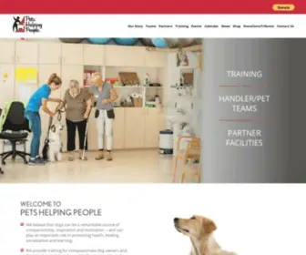 Petshelpingpeople.org(Pets Helping People) Screenshot