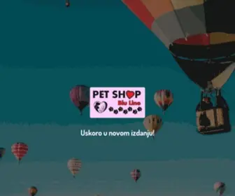 Petshopbluline.rs(Petshopbluline) Screenshot