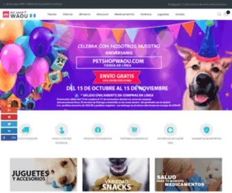 Petshopwaou.com(Tienda líder en Guatemala de productos para mascota) Screenshot