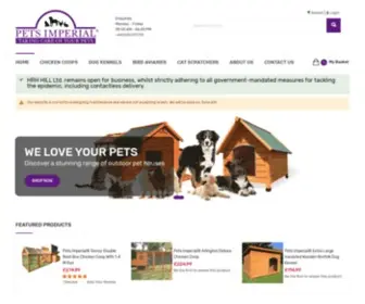 Petsimperial.co.uk(Quality Chicken Coops) Screenshot