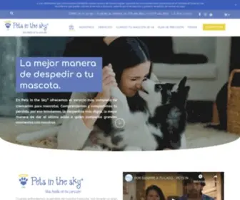 Petsinthesky.com.mx(Cremación de mascotas) Screenshot