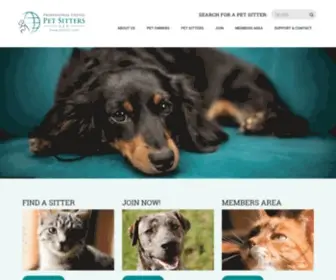 Petsits.com(About Our Association) Screenshot