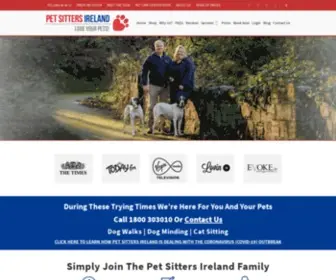 Petsittersireland.com(Pet Sitters Ireland) Screenshot