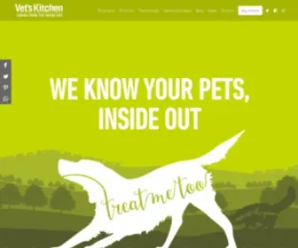Petskitchen.co.uk(Vet's Kitchen) Screenshot