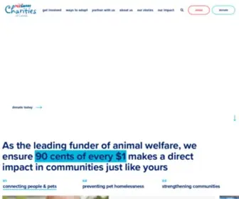 Petsmartcharities.ca(PetSmart Charities) Screenshot