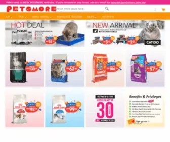 Petsmore.com(Petsmore Online Pet Store Malaysia) Screenshot