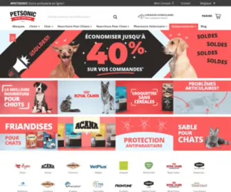 Petsonic.be(Tienda) Screenshot