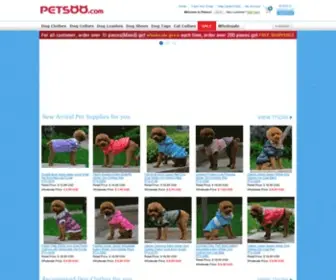 Petsoo.com(2020 Dog Clothes) Screenshot